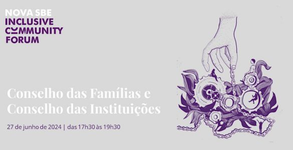 Cartaz Conselho das Famílias e das Instituições