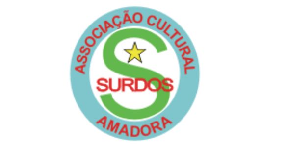 Logótipo Associação Cultural de Surdos da Amadora