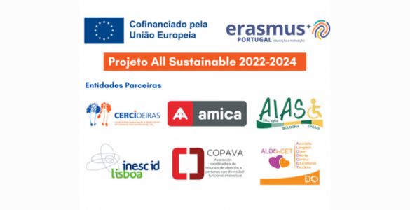 Cartaz do projeto Erasmus+ 