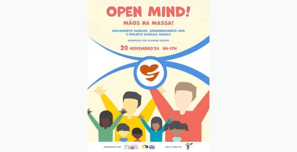 'OPEN MIND - Hands on the Mass' poster