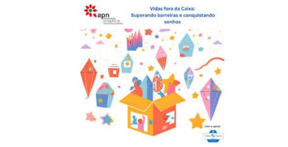 Cartaz do projeto-piloto “Vidas fora da Caixa: Superando barreiras e superando sonhos”. 