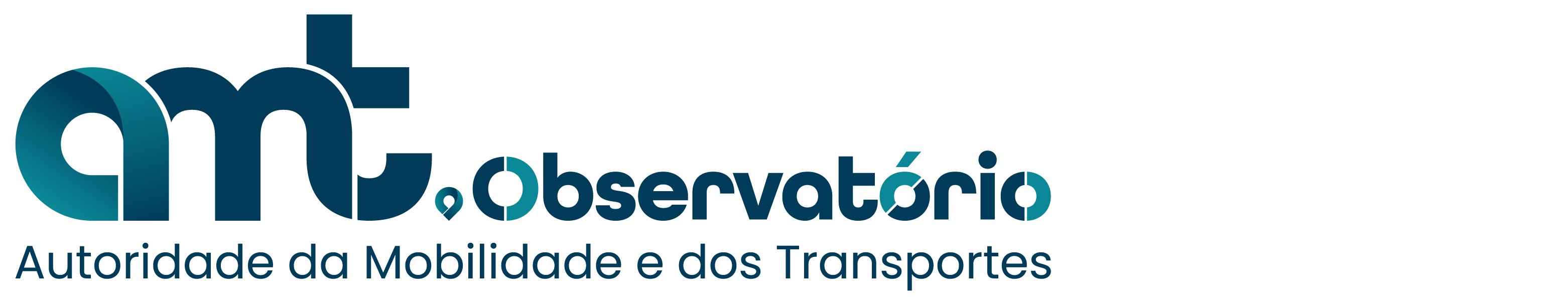 The image shows the logo of the Mobility and Transport Authority (AMT) Observatory. The main highlight is the acronym 