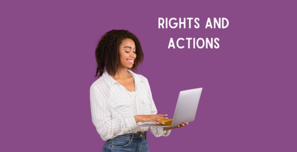 Cartaz Rights and Action»
