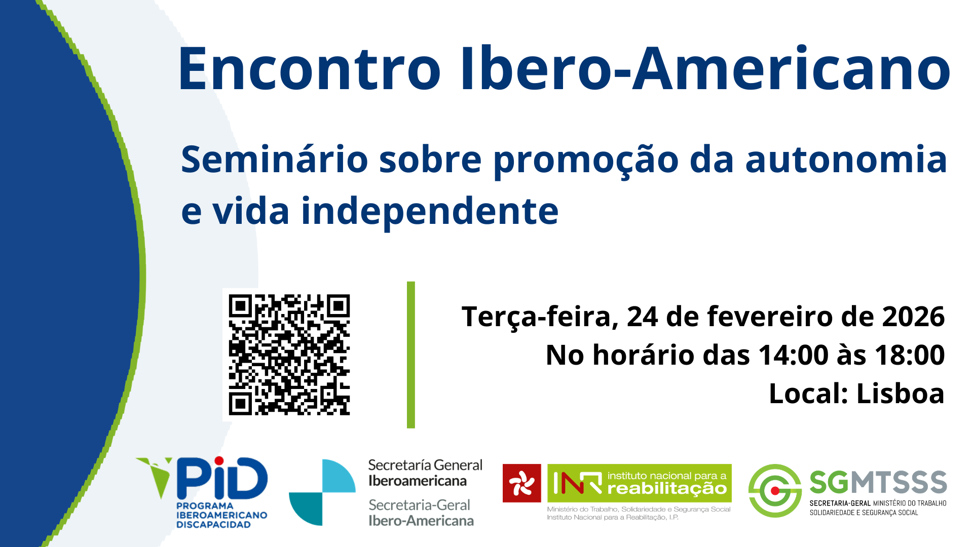  Cartaz do evento onde se pode ler 