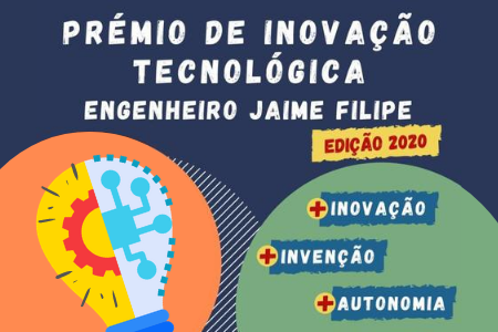 Poster of the Technological Innovation Award Engineer Jaime Filipe.