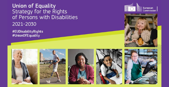 Banner The European Strategy on the Rights of Persons with Disabilities 2021-2030