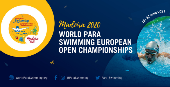 Banner do World Para Swimming Madeira 2020