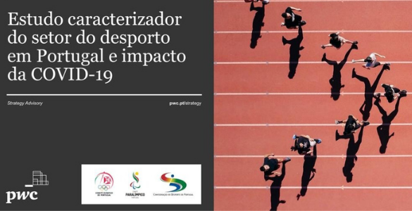 Banner Estudo caracterizador do sector do Desporto em Portugal e o impacto da COVID-19
