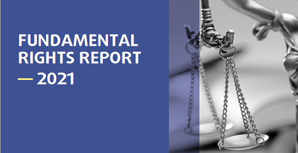 Fundamentak Rights Report - 2021 | Image of a scale