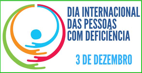Logotipo do Dia Internacional das Pessoas com Deficiência - 3 de dezembro