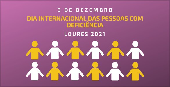 DIPD 2021: Under a lilac-toned background are 12 human figures stylized in yellow and white, alternately.