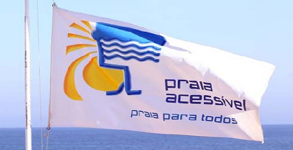 Bandeira da Praia Acessível - Praia para Todos