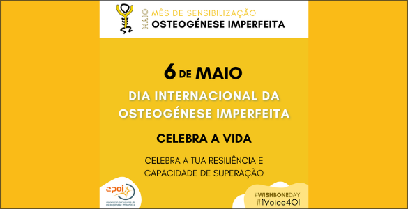 Cartaz em amarelo do dia 6 de maio com informação que está no texto da notícia