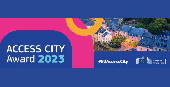 Flyer do Prémio Cidade Acessível 2023