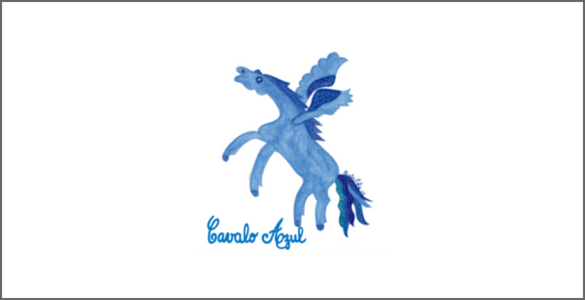 Logotipo CAVI Cavalo Azul