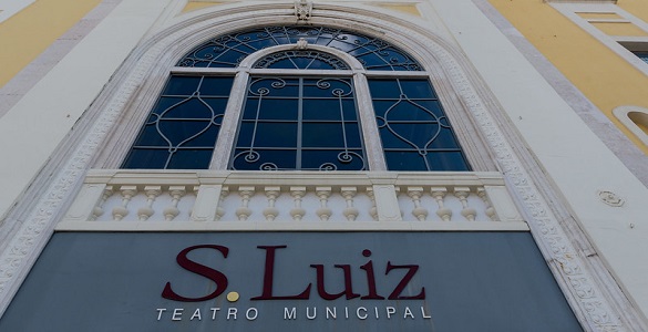 Fachada do S. Luiz, Teatro Municipal