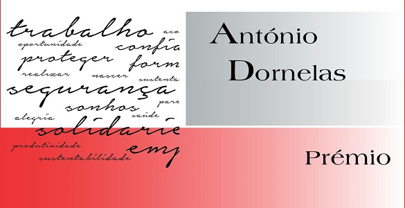 Featured handwritten words: work, trust, protect, form, security, dreams, solidarity | António Dornelas | Award