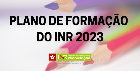 Logotipo do INR | Plano de Formação do INR 2023
