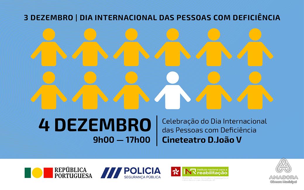  Imagem ilustrativa da celebração do dia internacional das pessoas com deficiência 